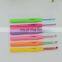 Sweater Needle Knitting Tool Colored Plastic Handle Aluminum Crochet Needle Hooks