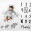 Premium Plush Flannel Fleece Photo Prop for Newborn Boy & Girl