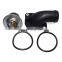 Engine Coolant Thermostat Housing + Rings For VW Passat Golf Jetta 044121113