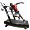 Run More Comfortable Commercial Gym Running Machine Curved Non-motorized Treadmill Multifunction Manual Treadmill