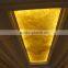 China Manufacturer customized backlit translucent wall panel