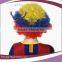 cheap short promotional world cup Colombia small afro wigs