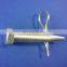 Stainless Steel R Pin with Zinc Plated Silver