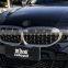 For BMW New 3 Series G20 G28 Diamond grille Car Front bumper Grille  320i 325i 330i