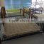 wood post wrought iron bed