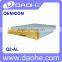 2U 9 bays non-hotswap aluminum panel rackmount server chassis