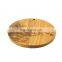 Customized Wholesale Round Acacia Wood Chopping Board for Kitchen Breakfast Cutting Board