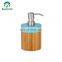 Natural bamboo liquid soap dispenser for hotel