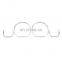 Autoaby 4pcs Car Front Instrument panel decorative frame Stickers trim Dial Ring Trim Interior for BMW E46 Car Accessory