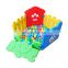 Plastic PP Indoor play slide with ball pool