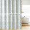 Gray color design peva bathroom curtain bath curtain