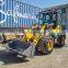 Hydraulic china small 2.2 ton1.1m3 wheel loader mini front end loader