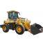 Top quality ZL20F Construction equipments loader backhoe mini wheel loader price list