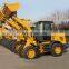 1100kg capacity small wheel loader LW156FV with standard 0.7m3 bucket