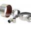 China wholesale steel composite metal bush wrapped sleeve DU bearing self lubricating sleeve bushing TCB100