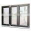 Commercial system glass aluminum befold / be fold / accordion / folding window  Aluminum Alloy Folding Glass Windows Manufacture