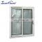 NFRC Florida Miami-Dade Hurricane Impact Resistant Approved Customized Size PVC UPVC Sliding Windows