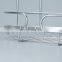 Shower Caddy 2 Tier Shower Shelf Kitchen Storage Basket Corner Shelf Stainless Steel No Drilling Self Adhesive Bathroom Caddy
