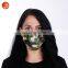 Funny face mask silicone with filter masker face fan mondmasker
