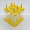 Top Amazon Seller Reusable Ice Lolly Moulds Plastic Popsicle Mold With Funnel And Brush