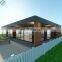 Prefab Container Homes 2 Bedroom House with Large Living Room Eco Home with Pool and Car Garage