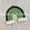 Hot Sale Macrame Halloween Decoration Rainbow Wall Decor, Boho Nursery Baby Room Vietnam Supplier