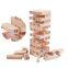 Wooden Tumbling Stacking Tower Building Blocks for Kids