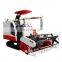 With three-layer vibrating screen 100HP paddy reaper harvester machine for sale