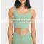 Custom Sexy Straps Beauty Back Sports Fitness Bra Women Long Line Double Straps Shockproof Gym Yoga Wear Apparel