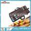 Stainless Steel Barbecue Skewers for Fondue Barbecue forks Set, Barbecue Forks Wooden Handle to Protect and portable bag