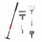 boxtech Fish Tank Cleaner 6 in 1 Kit,Adjustable Long Handle Aquarium Cleaning Tool Set