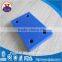 Drilled blue uhmwpe marine fender pads