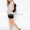 Ladies Short Sleeve Knit Cotton Wholesale Striped T-Shirt women wear