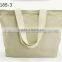 large capacity zippered shopping tote bag