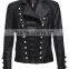 leather jacket/fashion leather jacket/Men Motorbike racing Leather Jacket/Motorcycle Biker Jacket/ custom leather jacket