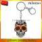 Wholesale new halloween jewelry skull pendant cheap acrylic material keychain