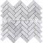 carrara white 12in.x12in. polished square mosaic floor/ wall tile                        
                                                                                Supplier's Choice