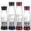 M075 High quality bottle glass glass water bottle sport bottle