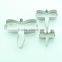 3pcs Fancy Stainless Steel Dragonfly Shaped Cake Mold Set