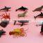 Mini Fish plastic Ocean Animal Small figure Toy Fish