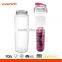 Recycled rust-proof weight empty fruit infuser water bottle bpa free                        
                                                Quality Choice