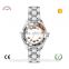 Japan quartz movement Alloy case with Stainless Steel folded band classical ladies watch