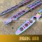 Stainless steel Two Handle Comb Blade Butterfly Training Knife Foldable Butterfly Knife Style Butterfly Hair Comb
