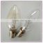 Mini candle C7 E12 220V-240V 3W incandescent bulb