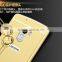 High Quality Metal Aluminum Bumper Mirror Cell Phone Back Cover Case For Lenovo K4