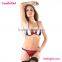 Wholesale France Flag OEM Sexy Young Girl Bikini