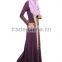 2015 New Design Long Sleeve Abaya Style Muslim Women Long Dress