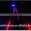 (5LED+2Laser) 7 flash mode Cycling Safety Bicycle Rear Lamp, waterproof Bike Laser Tail Light Warning Lamp Flashing
