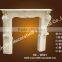 High quality pu decorative fireplace for home decor