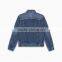 Lastest design men high quality denim slim blouse out coat short jeans jacket